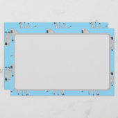 Velvet Monkeys Briefpapier (Vorne/Hinten)