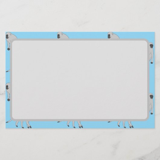 Velvet Monkeys Briefpapier (Vorderseite)