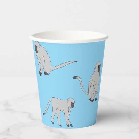 Velvet Monkeys Pappbecher (Vorderseite)