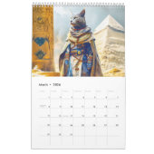 Velvet Pharaohs – Regal Cats of Ancient Egypt 2026 Kalender (Mär 2026)