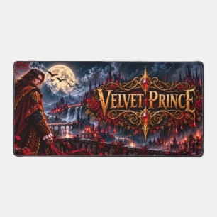 Velvet Prince Gothic Vampire Fantasy Schreibtischu Schreibtischunterlage