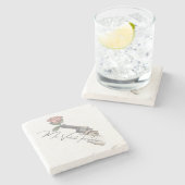 Velvet Revolver Leggings Steinuntersetzer (Seitenansicht)