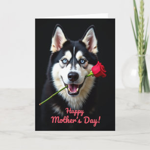 Velvet Rose Canine Freund Karte