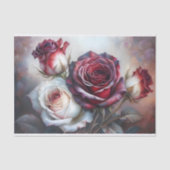 Velvet Rose Dreams Decoupage Seidenpapier (Vorderseite)