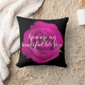 Velvet Rose Kissen - Luxuriöse Wohngestaltung (Decke)