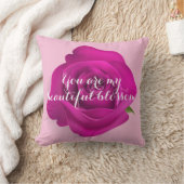 Velvet Rose Kissen - Romantische Wohngestaltung (Decke)