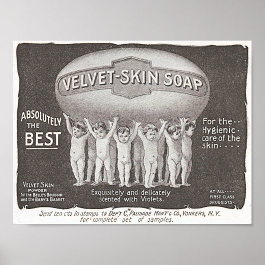 Velvet Skin Soap Poster (Vorne)