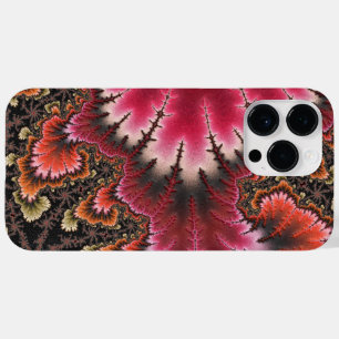 Velvet Soft Rosy Floral Look Fraktal Abstrakt Art Case-Mate iPhone 14 Pro Max Hülle