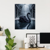 Velvet Swan Konservatorium Poster (Heimbüro)