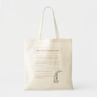 Velveteen Rabbit Buchangebot 1922 wird zum echten  Tragetasche