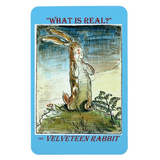 Velveteen Rabbit - Magnet (Vertikal)