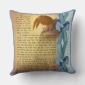 Velveteen Rabbit Story THROW PILLOW 2OX20 Kissen (Rückseite)