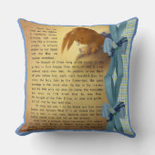 Velveteen Rabbit Story THROW PILLOW 2OX20 Kissen (Vorderseite)