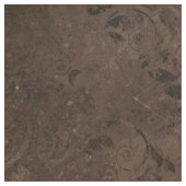 Velvety Bronze Damask | Brown Baroque Grunge Stoff (Muster)
