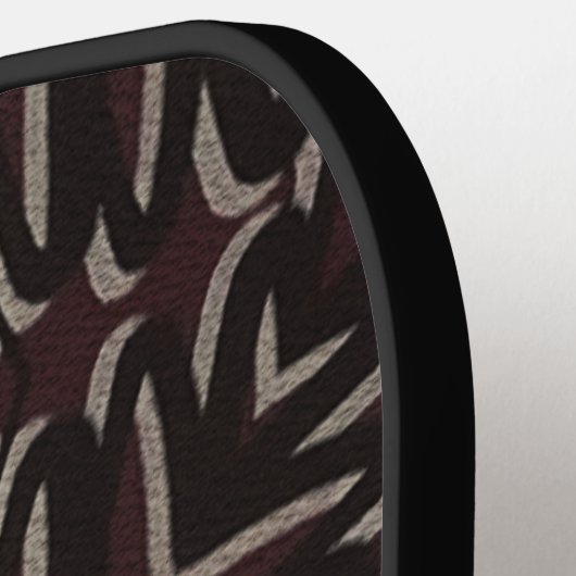 Velvety Crimson Mandala Pickleball Schläger (Linke Seite)