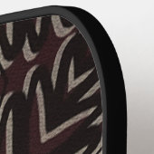 Velvety Crimson Mandala Pickleball Schläger (Linke Seite)