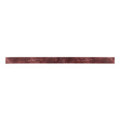 Velvety Henna Damask | Red Distressed Grunge Satinband (Vorderseite)