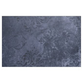 Velvety Navy Damask | Dark Blue Grunge Barock Stoff (Fat Quarter (45,7 x 55,9 cm))