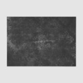 Velvety Onyx Damask | Black Vampy Grunge Baroque Seidenpapier (Vorderseite)