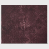 Velvety Wine Damask | Bordeaux Sangria Glam Geschenkpapier (Flach)