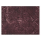 Velvety Wine Damask | Bordeaux Sangria Glam Tischdecke (Vorderseite (Horizontal))
