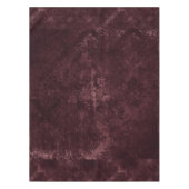 Velvety Wine Damask | Bordeaux Sangria Glam Tischdecke (Vorderseite)
