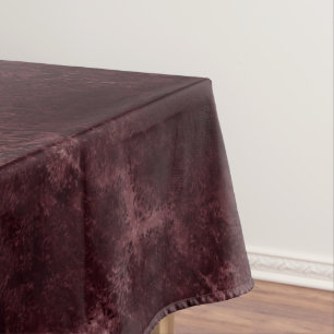 Velvety Wine Damask   Bordeaux Sangria Glam Tischdecke