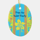 Velzyland Surfbrett-Verzierung Keramik Ornament (Hinten)