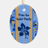 Velzyland Surfbrett-Verzierung Keramik Ornament (Hinten)