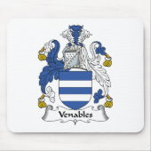 Venables Familienwappen Mousepad (Vorne)