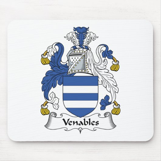 Venables Familienwappen Mousepad (Vorne)