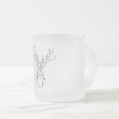 Venado geométrico mattglastasse (VorderseiteRechts)