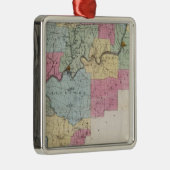 Venango Co, PA Ornament Aus Metall (Rechts)