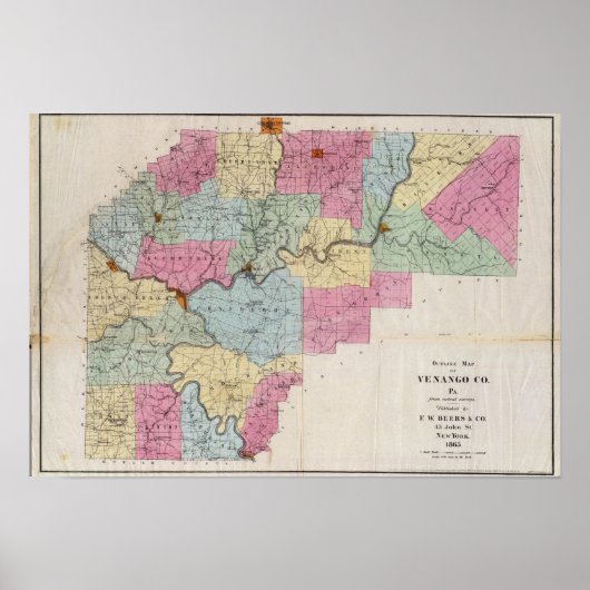 Venango Co., Pa Poster (Vorne)
