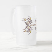 Venazz Bierglas Mattglas Bierglas (Vorderseite Links)