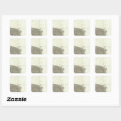 Vence Quadratischer Aufkleber (Blatt)