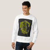 Vencer é a única opção sweatshirt (Vorne ganz)