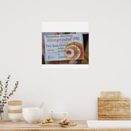 venda de cytotec misoprostol  poster (Küche)