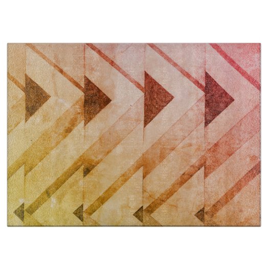 Venderi Decorative Glass Cutting Board 15"x11" Schneidebrett (Vorderseite)