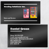 Vending Black Visitenkarte
