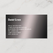 Vending Custom QR Visitenkarte (Rückseite)