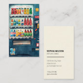 Vending Machine Business Card Visitenkarte (Vorne/Hinten)