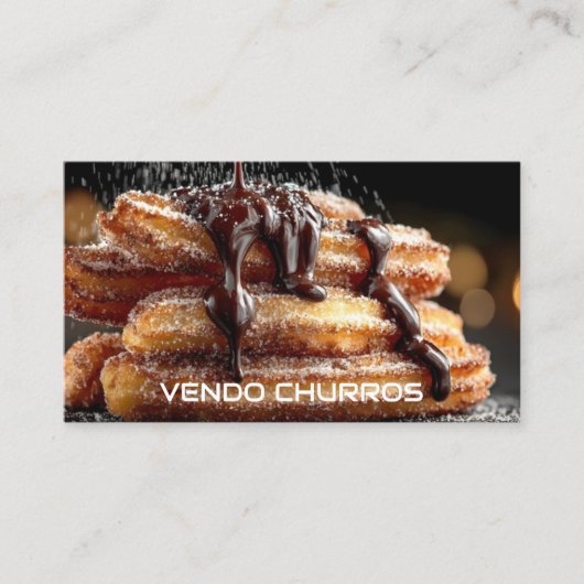 Vendo churros visitenkarte (Vorderseite)