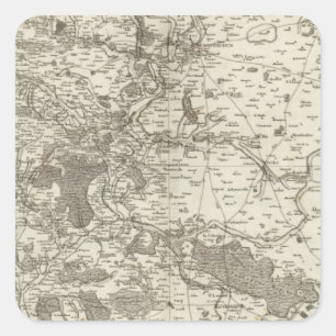 Vendome Quadratischer Aufkleber