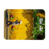 Vendor in Hoi An Vietnam Travel Magnet (Horizontal)