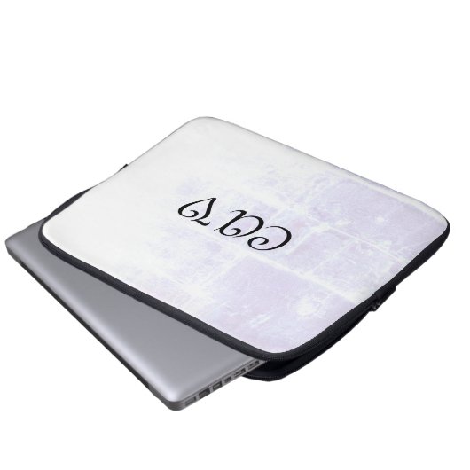 Vendredi Cornflower Blue Laptopschutzhülle (Vorne Knopf)