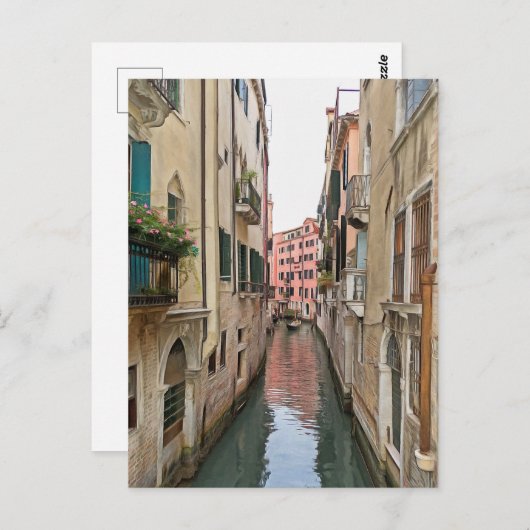 Venedig. #19. postkarte (Vorne/Hinten)