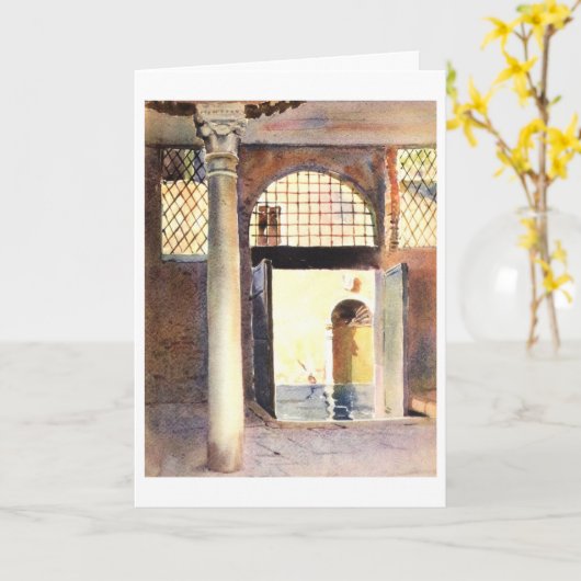 Venedig (1) Karte (Gelbe Blume)