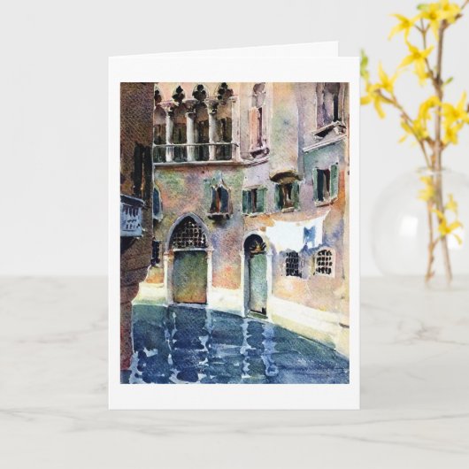 Venedig (3) Karte (Gelbe Blume)