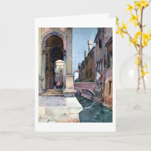 Venedig (4) Karte (Gelbe Blume)